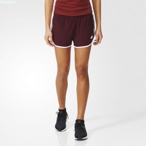 Maroon Adidas Shorts